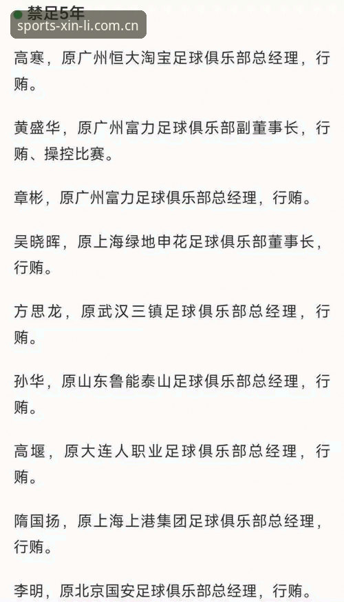 新利体育平台解读：足协第三批禁足名单深度剖析与操作指南